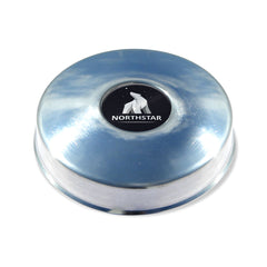 8 on 6.5" Front Aluminum Hub Cover - 1.125" Height