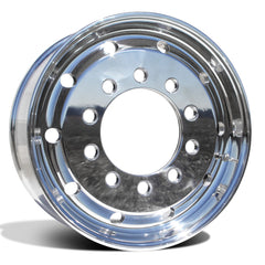 22.5x9.00 Northstar 10x11.25" Stud Pilot (Budd) Mirror Polish Front
