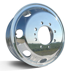 16x6.00 Northstar 8x6.5" Bolt Circle 4.77" Center Bore Mirror Finish Both Sides Ram/Trailer